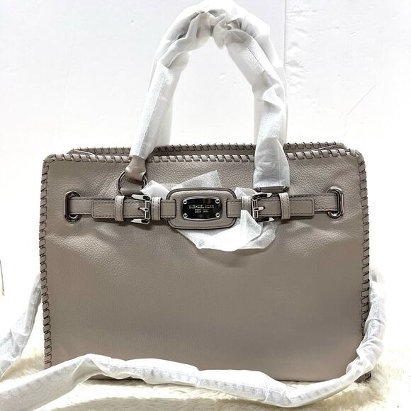 🔥🍀NWT! Mickael Kors Whipped Hamilton EW Satchel Handbag Msrp:$498.00 - Picture 1 of 9